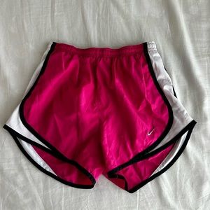 Hot pink Nike Athletic shorts